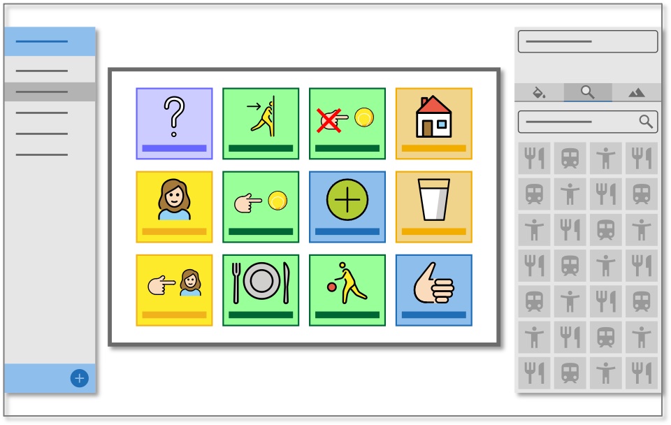 Example of Board Builder by Global symbols